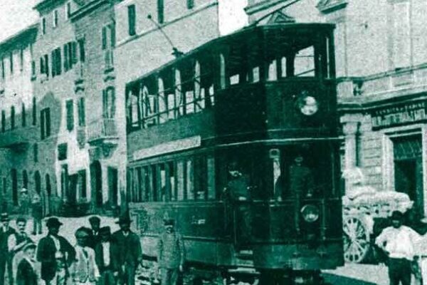 In tram ai Castelli, cent’anni fa
