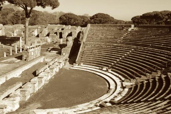 Il parco archeologico di Ostia Antica