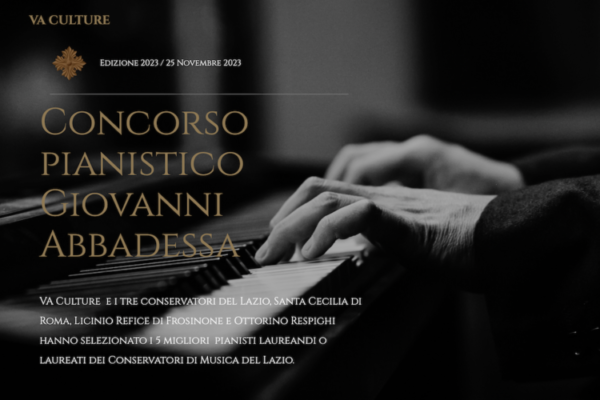 Concorso pianistico Giovanni Abbadessa 2023